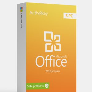 Microsoft office 2010 pro plus key 5 Devices